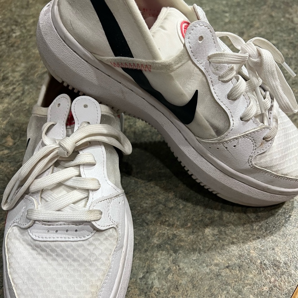 Nike Court Vision Alta White Sea Coral Women's